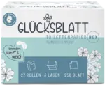 Toilettenpapier "KLASSISCH WEISS" Vorratsbox - 27 Rollen