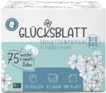 Toilettenpapier "KLASSISCH WEISS" BIG BOX - 75 Rollen