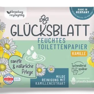 Feuchtes Toilettenpapier "KAMILLE" Tray